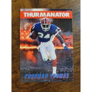 1992 Skybox Primetime #86 Thurman Thomas - Thurmanator - Bills -NFL - Fresh Pull